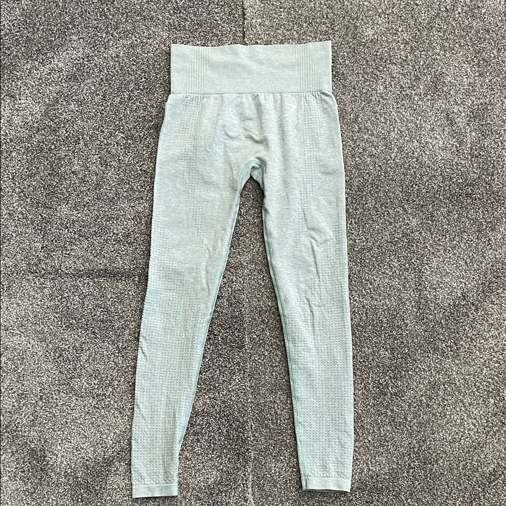 Gymshark Light Gray High-Waisted Leggings